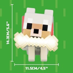 Mojang Minecraft Wolf GloBuddies Light Color Changing Licensed Night Lamp Decor