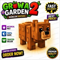 🐻BEAR PET – ATTACKS🐻| Grow a Garden 2 | 100% legit | Super Fast Shipping 💨