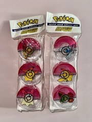 Complete 2000 Pokémon Nintendo Power Gold & Silver Pin Set Vintage Promo Pikachu