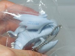 Yu-Gi-Oh! Monster Puchi Mascot Blue-Eyes White Dragon Figure Keychain New 2in