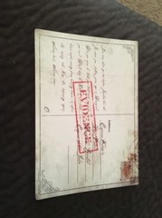 Dishonored 2 Post Card Postcard Addermire Institute rare