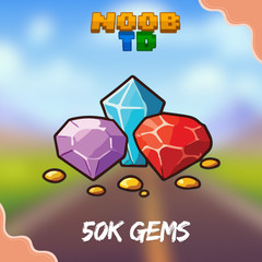 Noob Tower Defense Gems | 50K – 2 Million 💎 | NTD 🔥 Fast Send 🔥