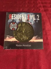 Resident Evil 2 Limited Maiden Medallion Coin Figure NEW SEALED