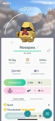 Shiny Nosepass – Trade 20kStardust – Read Description