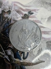 Assassin’s Creed 3 (III) In Connor We Trust – Promotional Coin – Sealed – New
