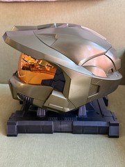 Halo 3 Legendary Edition Master Chief Helmet w/Display Base Only No Box/Media