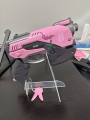J4 Rare D.va DVA HB50 Overwatch Cosplay Blaster Pink Gun. Portable Battery Pack