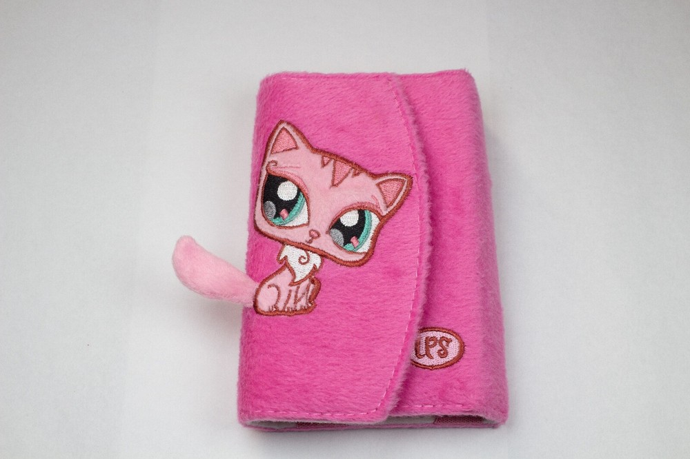 Littlest Pet Shop Nintendo DS Case 2008 Hasbro pink LPS RARE excellent
