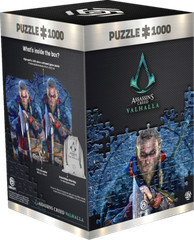 ASSASSIN’S CREED VALHALLA PUZZLE JIGSAW EIVOR + POSTER 1000 pcs NEW ASSASSINS
