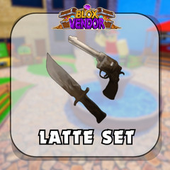 Murder Mystery 2 MM2 | Latte Set | Legendary Knifes and Guns