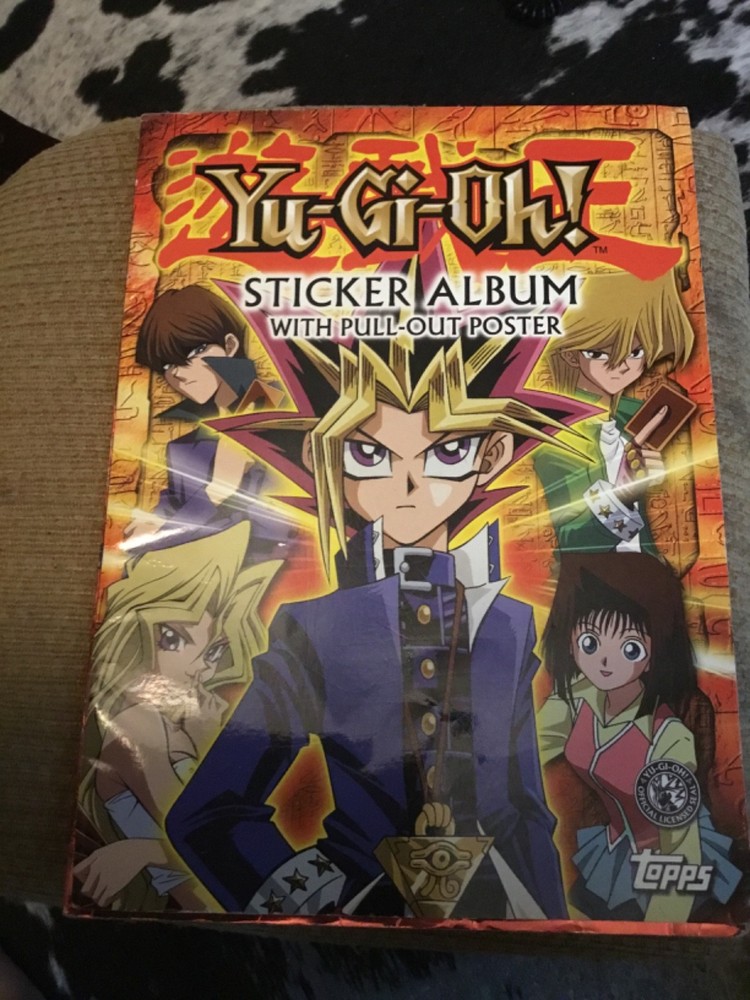 1996 Yu-Gi-Oh! Extremely Rare Vintage Collectible Sticker Album