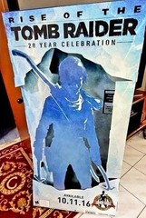 SEALED Rise of the Tomb Raider 20 Year Celebration + Final Fantasy XV Standee