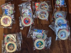 Super Rare Frankford Wonder Ball Super Mario Coins Stickers and Collector’s Book
