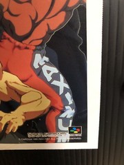 Super Street Fighter II: The New Challengers: 1994 Flyer B3 size Poster (Fold:EX