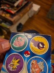 Lot Of 4 Pokemon Collector Coins Kraft Mac & Cheese Box Cutout Plus 3 Loose
