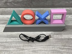 Playstation Icons Paladone LED Multicolored Light Tested