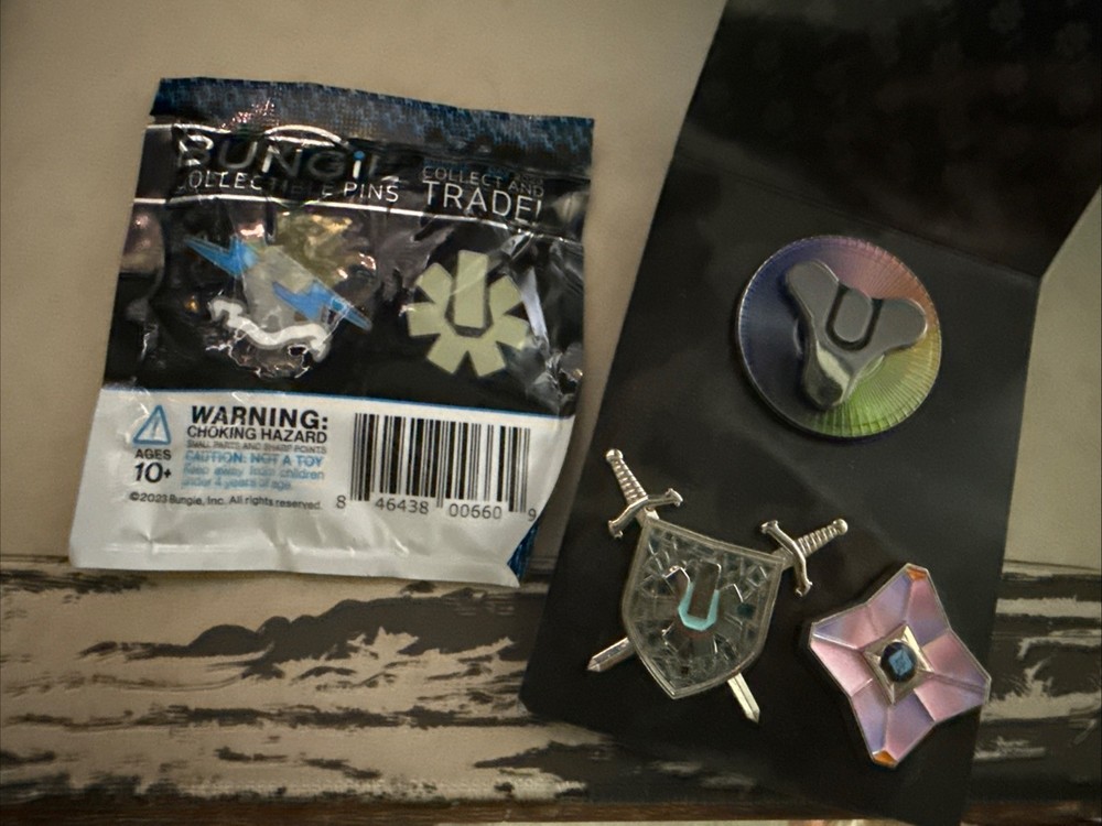 Destiny 2 Bungie Day LOT 2023 2024 Collector’s Pin Set of 5 Pins Tricorn Ghost