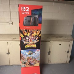 Nintendo Switch 2 Store Standee Signage Display Nintendo.