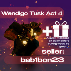 Roblox – YBA / Your Bizarre Adventure – Wendigo Tusk Act 4