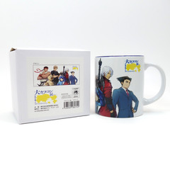 Capcom Exhibition Character Mug Cup Ryu Mega Man Dante Phoenix Wright Japan