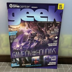 Geek Issue 5 Game On For The Holidays 2019 Into The Spiderverse From Game Center