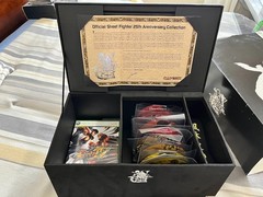 Street Fighter 25th Anniversary Collection — Collector set box & extras (NO GAME