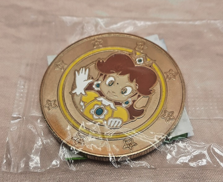 Super Mario Wonder Ball Princess Daisy Gold Coin Frankford Nintendo Sealed