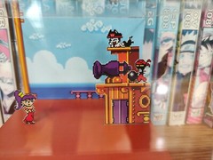 Shantae Battleship Handmade Diorama – Gameboy / Retro Gaming Cube – Fanart