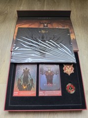 Diablo 4 IV 30th Anniversary Box Blizzard Gear Store China Magnet Coin Stamps