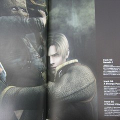BIOHAZARD 4 Resident Evil Soundtrack & Visual Art Book w/CD PS2 2005 1st Ed. c