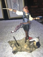Rare UBISOFT ASSASSINS CREED Unity ELISE The FIERY TEMPLAR Collectable STATUE 9½
