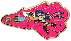 Jinx The Loose Cannon LoL League of Legends Arcane Hard Enamel Pin Lapel Brooch