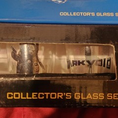 RARE Lot of 2 Official Capcom Promo Video Game Collector’s Shot Glass Set!