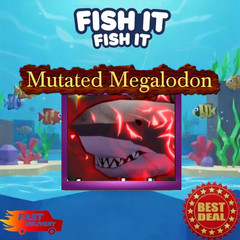 🔥Fish It Roblox✨ Mutated Megalodon | Fast & Easy