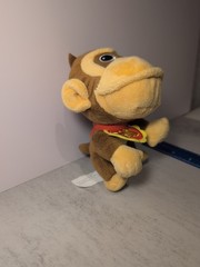 Jakks Pacific 2015 World of Nintendo Baby Donkey Kong Stuffed Plush 6in RARE!