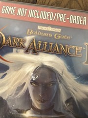 Baldurs Gate Dark Alliance II Preorder Promo Bonus DVD Dungeons and Dragons RARE
