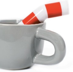 Cuphead Ceramic Mug Coffee Cup with Prop Straw Stirrer 10oz Official Studio MDHR
