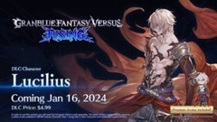 Granblue Fantasy Versus Rising Lucilius Dark Opus Set (Lvl 230) only Serial Code