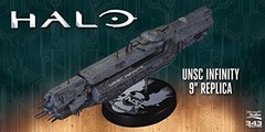 Dark Horse Deluxe Microsoft Halo UNSC Infinity 9″ Replica Ship Statue 2016