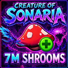 [💎] Creature of Sonaria | 7M Shroom | COS | Fast & Easy [💎]