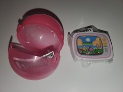 New 2025 Kirby Acrylic Charm Shaker Keyring Bandai Namco Gashapon shaking sound