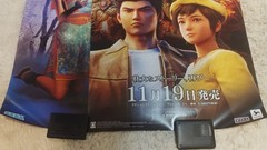 Shenmue II and 3 Poster lot of 2 Store Display Poster JP Import PS4 PC Dreamcast