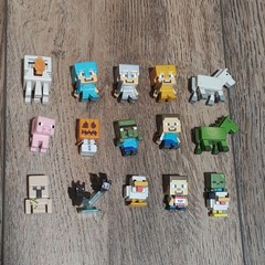 Minecraft Mystery Box Mini Figure Lot – Plus Rare Chicken Jockey Fig