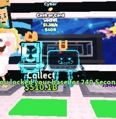 CYBER CASH & CARD 1.3M/S – Steal A Brainrot Secret Roblox