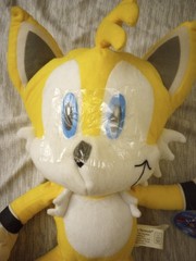 Sonic The Hedgehog Tails Jumbo Plush Media With Tag 15 Anniversary 2006 2008