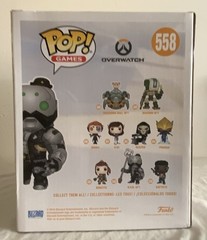 Funko Pop! Games Overwatch B.O.B. Vinyl Figure #558 Boxed 2019 DRM191024