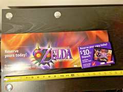 The Legend of Zelda: Majora’s Mask N64 2000 Kmart Store Display Sign Standee