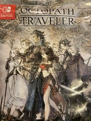 Nintendo Octopath Traveler Character Card Set 8 Cards + Sticker Sheet
