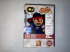 Pixel Pal Street Fighter Evil Ryu – Exclusive Limited 30th Anniversary – New