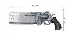 16″ Trigun Stampede VASH’s Revolver Foam Replica Collectible Cosplay Prop